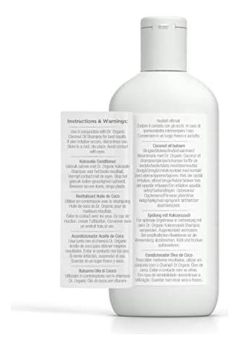 Condicionador De Óleo De Coco Orgânico Virgem Orgânico Docto