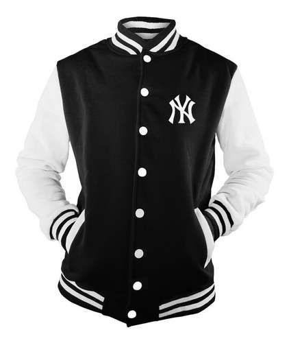 Kit Com 6 Jaquetas College Varsity New York Yankees Bordado | Parcelamento  sem juros