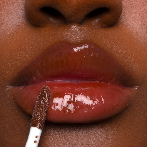 Gloss Labial Hot Lips Brown - Vizzela