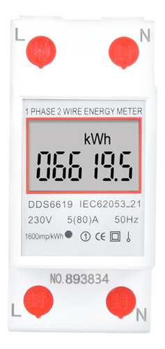 Medidor De Potência Dds6619-005 Elétrico Monofásico Intelige