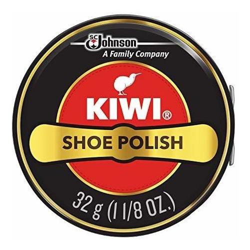 Kiwi - Esmalte Para Zapatos De Color Negro, 1.125 Oz, 1 Lata