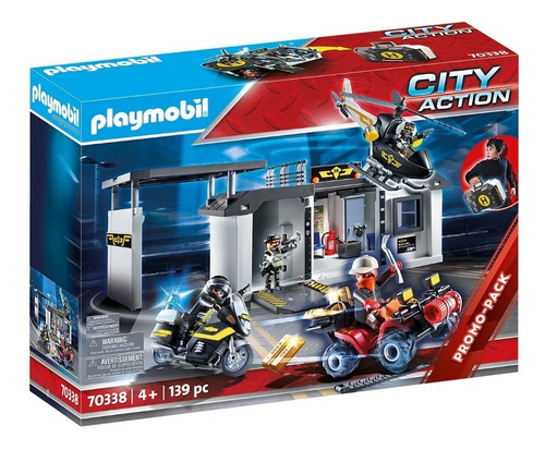 Comisaria Playmobil De Las Fuerzas Especiales - 70338