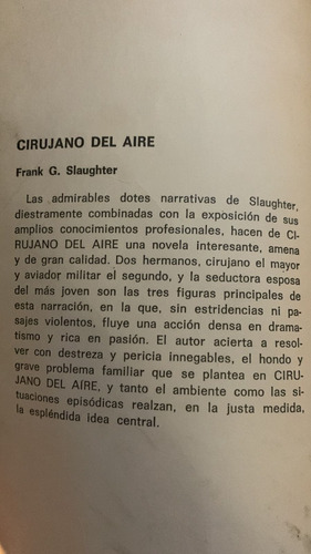 Cirujano Del Aire - Frank G. Slaughter