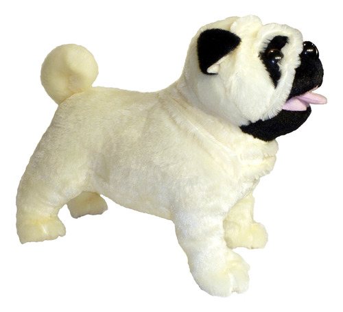 Adore 12 Permanecer Inadaptado El Peluche Perro Pug Peluche