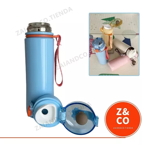 Botella Térmica Acero Inox Camara Vacio C/pico Colores