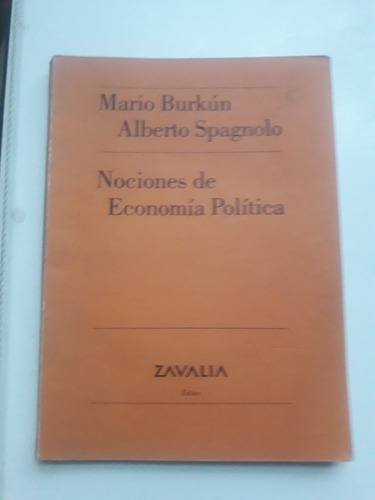 Libro Nociones De Economía Política