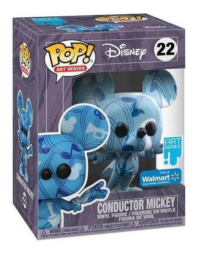 Funko Pop Disney Conductor Mickey 22 Exclusive Art