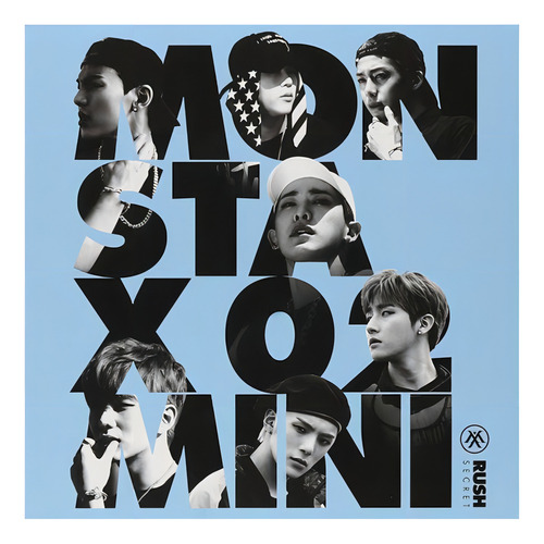 Rush - Monsta X - Disco Cd - Version Secret (06 Canciones)