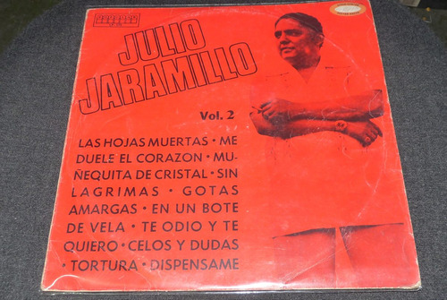 Jch- Julio Jaramillo Vol. 2 Popular Lp Vinilo Sello Mag Peru