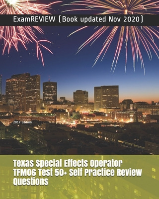 Libro Texas Special Effects Operator Tfm06 Test 50+ Self ...