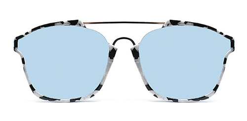 Lente De Sol Tornasol Color Azul, Glasses G3 Pop7154