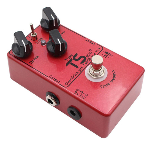 Pedales De Guitarra Pedal De Sintonizador De Efecto Rojo
