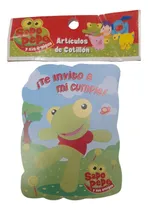 Comprar Invitación Cumpleaños Sapo Pepe X 10 U. Cotillón Juanalalo