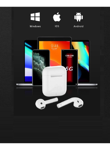 Imagem 4 de 10 de Fone De Ouvido Sem Fio-tws Bluetooth 5.0 Touch Premium S