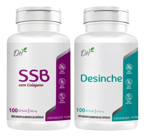 Seca Barriga Ssb C/ Colágeno + Desinche - Capsulas Denature