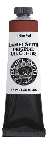 Pintura Al Óleo Daniel Smith, Tubo De 37 Ml, Rojo Indio,