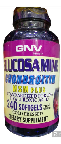 Glucosamina+chondroitina+msm X240 Sof - Unidad a $2