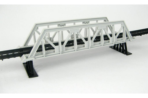 4xsimulación Puente Modelo De Construcción Tren