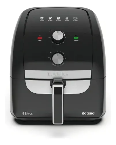 Fritadeira Air Fryer Itatiaia 8L 220V 1900W