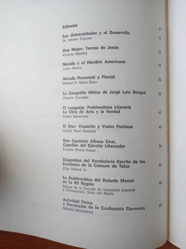 Maule Uc N° 9. Universidad Católica De Chile (sede Talca) (Usado)