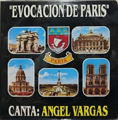 Lp Vinilo:evocacion De Páris Canta: Angel Vargas Rca Victor 