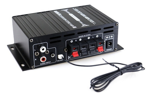 Amplificador Estéreo Bluetooth Completo Hifi De 800w