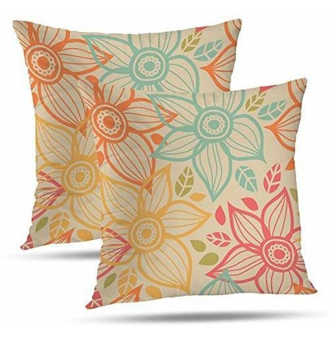 Cojines Batmerry Spring Pillows Fundas De Almohada Decorativ