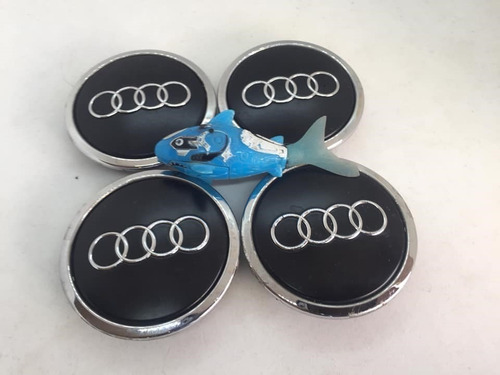 Imagen 3 de 10 de Kit 4 Tapas Rin Audi A3 A4 A5 Q7 Rs7 S5 Tt Black #8w0601170b