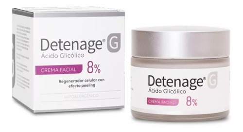 Crema Detenage G 8% Acido Glicolico Crema Facial Antiedad