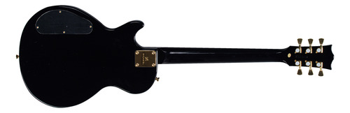 Guitarra Les Paul Michael Gold Royale Sunburst Com Dourado