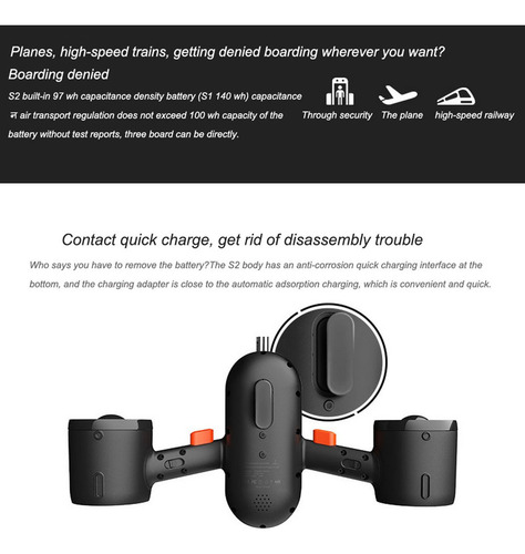 Motor Dual De Scooter Marino Subacuático, Compatible Con