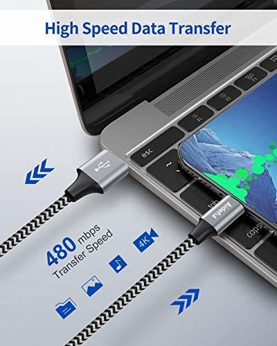 Usb 3 Pie 2 Rapida Tipo Cargador Trenzado Para Samsung Note