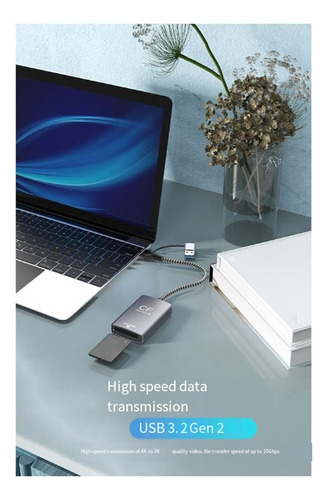 Lector De Tarjetas Sd H72 En 1 Cf Express B Cf Express Card