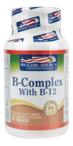 B-complex With B-12 X90 Tab - Unidad a $398