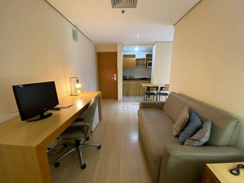 Imagem 5 de 20 de Flat Com 1 Dormitório Para Alugar, 45 M² Por R$ 1.300,00/mês - Centro - Santo André/sp - Fl0011