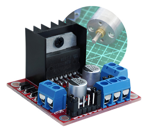 Driver Motor Ponte P/ Projeto Arduino Hdupla L298n Automação