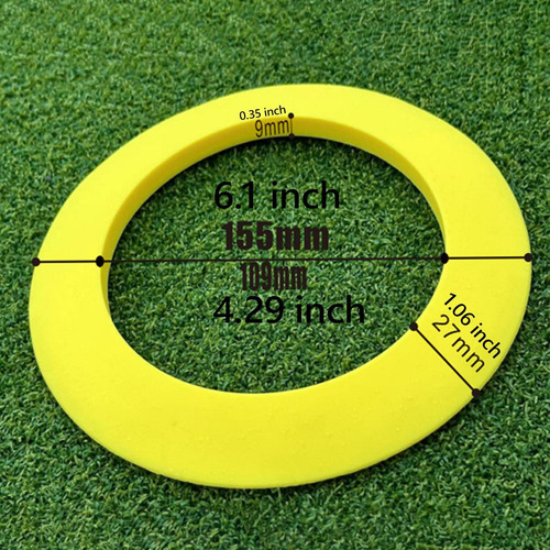 5 Aro De Práctica Para Perfeccionar Tu Putt En Amarillo