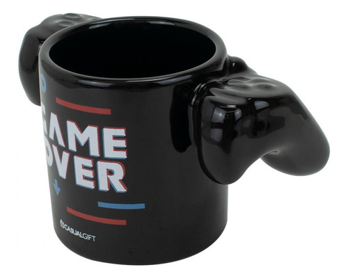 Imagem 2 de 4 de Caneca 3d 350ml Controle Joystick Videogame - Game Over