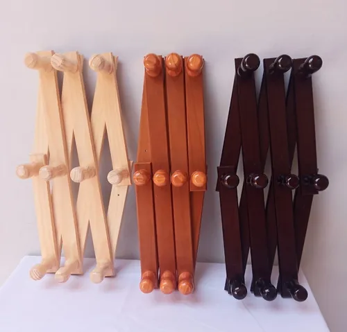 Perchero acordeon madera new arrivals