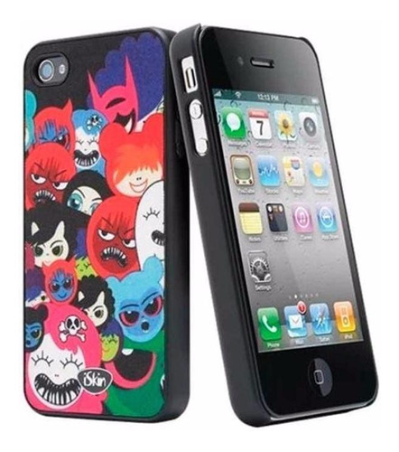 Case Iskin Aura Happy Friends iPhone 4 E 4s Pronta Entrega