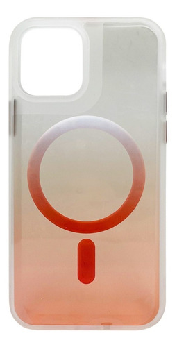 Funda iPhone 12 Pro Naranja Magsafe