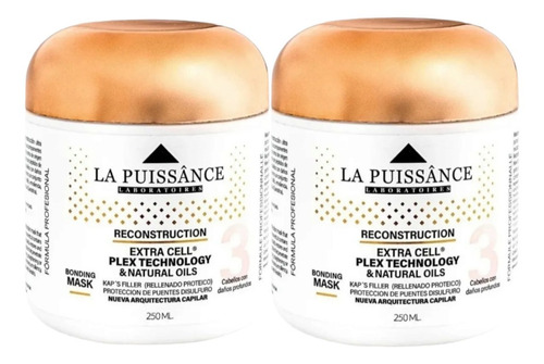 La Puissance Mascara Extra Cell Plex Reconstruccion X2 Unid