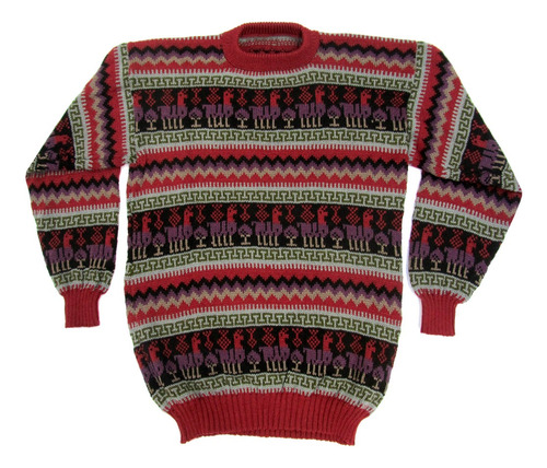 Sweater Rayado Norteño Talle L De Mamakolla