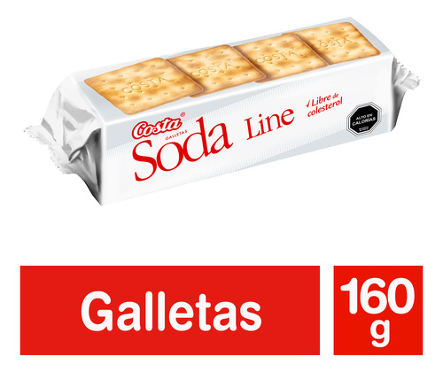 Costa Galleta Soda Line 160 Gr