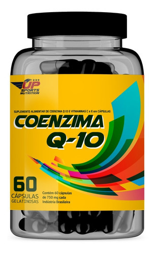 Coenzima Q10 750mg Com 60 Cápsulas Up Sports Nutrition