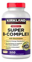 Comprar Super B-complex Electrolytes  500 Tablets Imp Eua