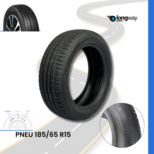 Pneu 185/65-r15 Para Corsa Palio Fox Fit