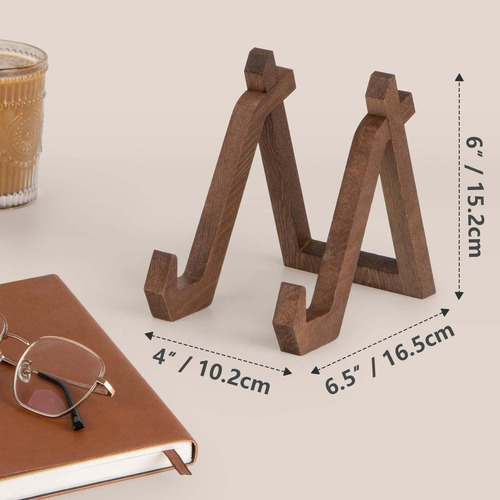 Soporte De Madera Para Platos, Platos Decorativos Para