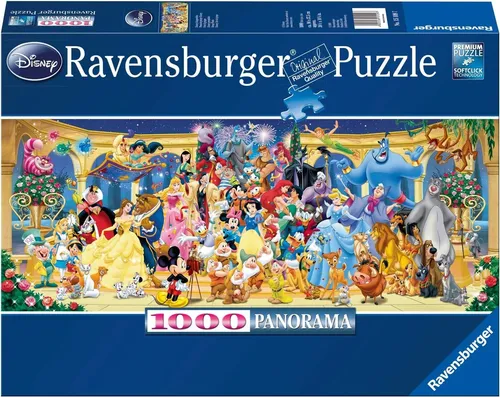 Rompecabezas Panorámico Ravensburger Disney (1000 Piezas)