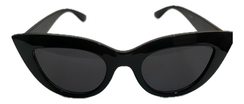 Lentes De Sol Shein Negros Grandes Estilo Gato Vintage